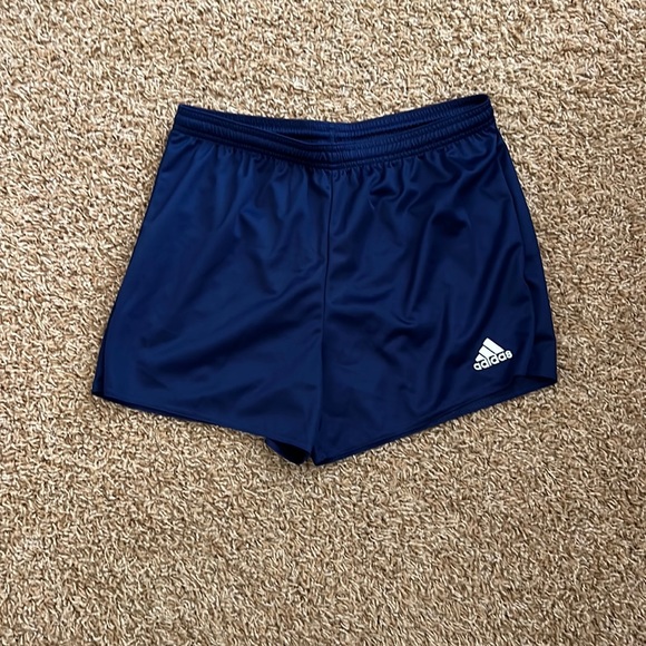 Navy Blue adidas athletic shorts - Picture 1 of 4